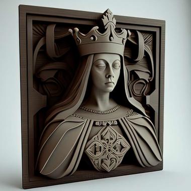3D model Reigns Her Majesty game (STL)
